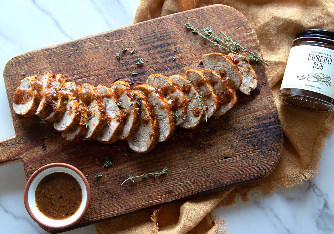 Maple Dijon Roasted Pork Tenderloin