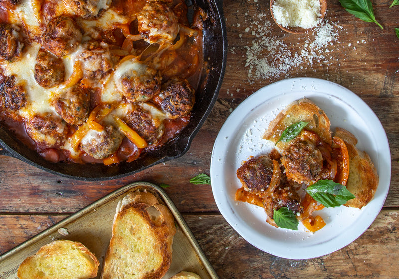 Meatball Skillet Bake
