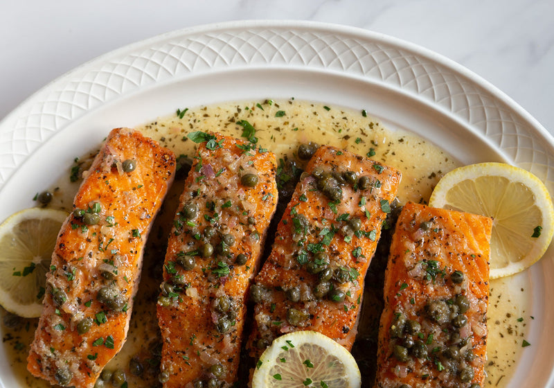 Salmon Piccata